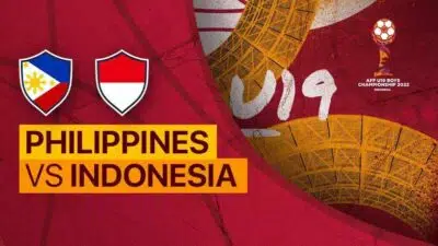 Sedang Berlangsung Live Streaming Timnas Indonesia u-19 Vs Timnas Filipina U-19, Piala AFF u19 2022