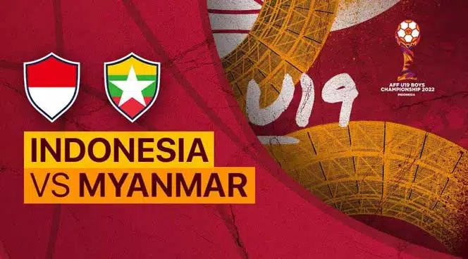 Sedang Berlangsung Timnas U19 Indonesia vs Myanmar, Piala AFF 2022