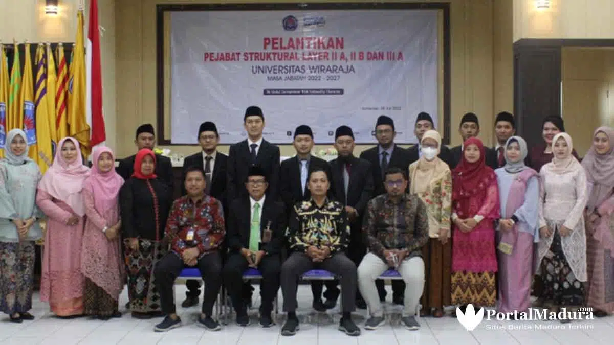 Lantik Pejabat Struktural, Rektor Unija Harap Jadi Penggerak Manajemen Satker