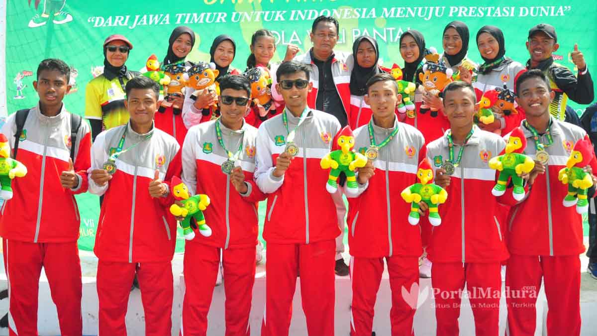 Voli Pantai Putri Sumenep Kembali Sumbang Emas