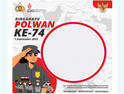 10 Link Bingkai Foto Hari Polisi Wanita ke-74 untuk Status WA dan Media Sosial