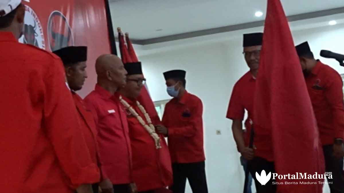 DPC BMI Madura Raya Dilantik, Achmad Fauzi Targetkan PDI Perjuangan Menang di Pemilu 2024