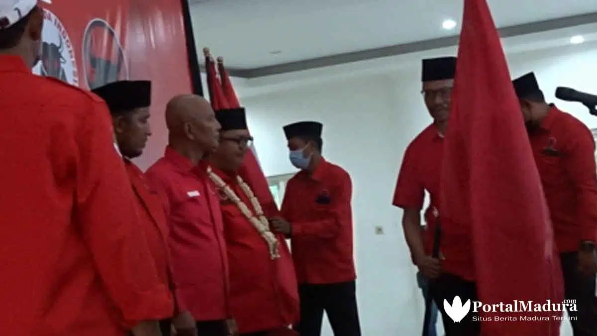 DPC BMI Madura Raya Dilantik, Achmad Fauzi Targetkan PDI Perjuangan Menang di Pemilu 2024