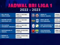 Jadwal Pertandingan BRI Liga 1 Pekan 7, 27-29 Agustus 2022