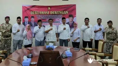 Kader Gerindra Madura Deklarasi Prabowo Subianto Capres 2024