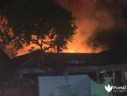 Kebakaran Landa Rumah H Imam Mahmudi Lenteng Sumenep