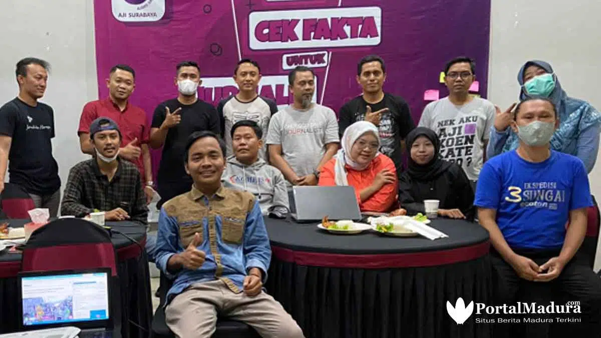 Kolaborasi Media Lokal Hadapi Tahun Politik, AJI Dalangi Pelatihan Cek Fakta di Sumenep
