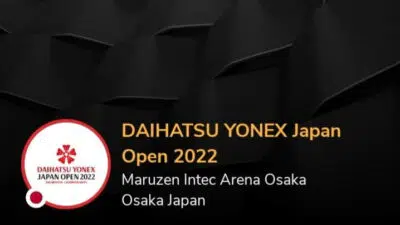 Link Live Streaming Japan Open 2022 Hari Pertama 30 Agustus 2022