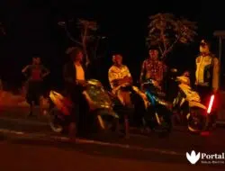Rawan Aksi Balap Liar, Polsek Pangarengan Sisir Lokasi Kumpul Remaja