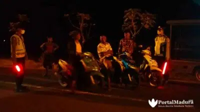 Rawan Aksi Balap Liar, Polsek Pangarengan Sisir Lokasi Kumpul Remaja