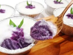 Resep Lapis Lumpur Surga Ubi Ungu