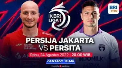 Sedang Berlangsung, Streaming Persija Jakarta vs Persita Tangerang di BRI Liga 1