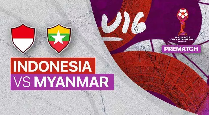 Nonton Siaran Langsung Timnas Indonesia vs Myanmar AFF U16 Live Indosiar