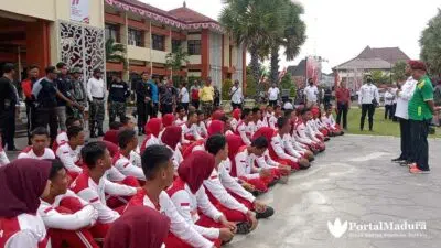 Temui Paskibraka, Bupati Sumenep Ingatkan Fokus Latihan dan Jaga Kesehatan