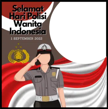  Twibbon HUT Polwan Ke-74 Tahun 2022
