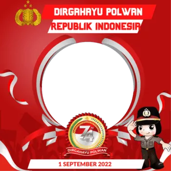 Link Twibbon Hut Polwan Ke-74 Tahun 2022 - Portalmadura.com Twibbon HUT Polwan Ke-74 Tahun 2022