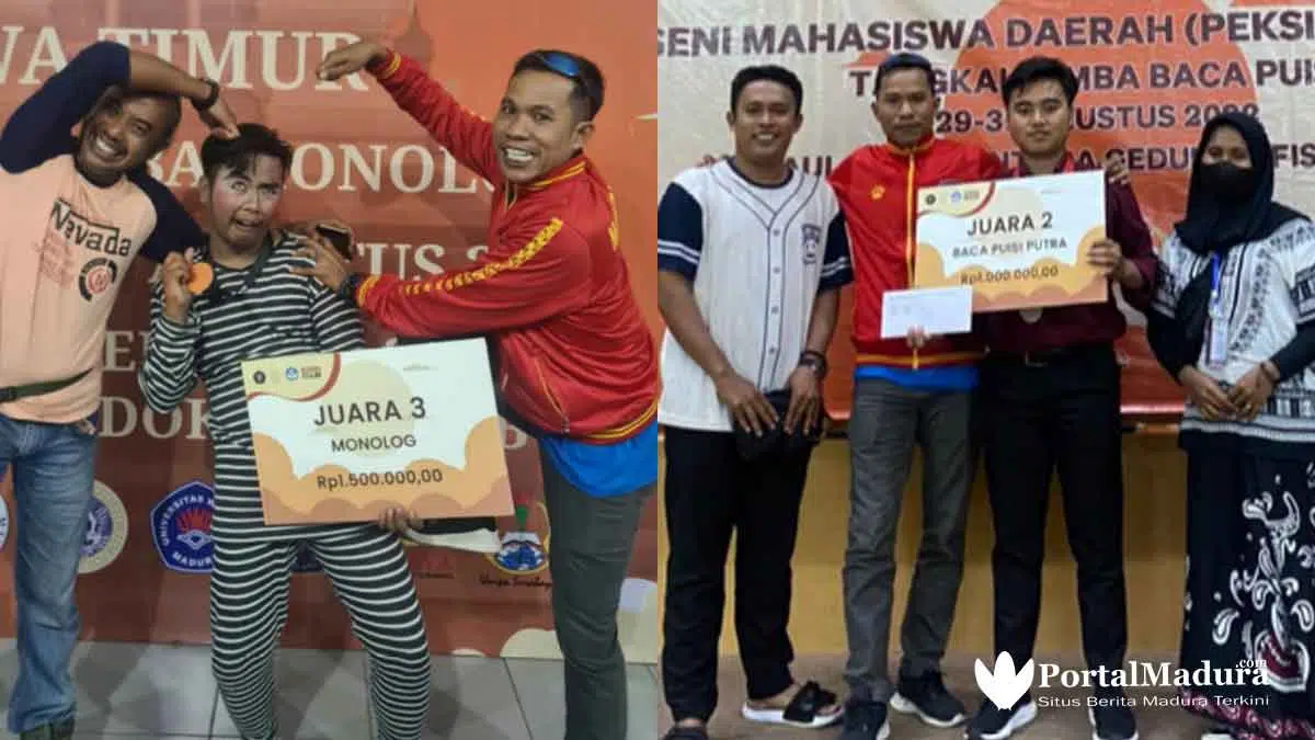 2 Mahasiswa Unija Madura Raih Prestasi di Ajang Peksimida 2022