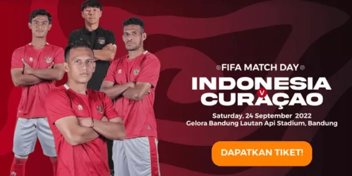 Cara Beli Tiket Timnas Indonesia vs Curacao, Berikut Linknya
