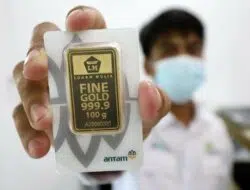 Harga Emas di Pegadian, Antam Hari ini Rp 965.000 per gram