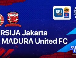 Ini Link Live Streaming Persija Jakarta vs Madura United Hari Ini, BRI Liga 1 Pekan 10