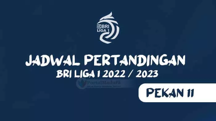 Ini Jadwal Pertandingan BRI Liga 1 2022/23 Pekan ke-11