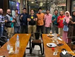 Kemesraan HMI dan Kapolres Sumenep di Cafe Lotus