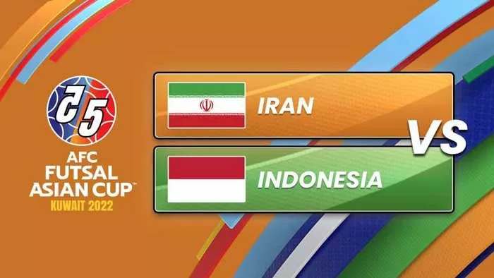 Link Live Streaming Indonesia vs Iran, Asia Futsal 2022 di RCTI+ Kick Off 21.00 WIB