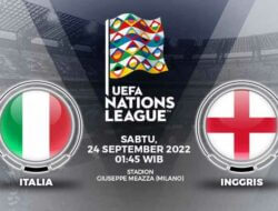 Link Live Streaming Itali Vs Inggris UEFA Nations League 2022