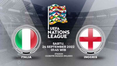 Link Live Streaming Itali Vs Inggris UEFA Nations League 2022