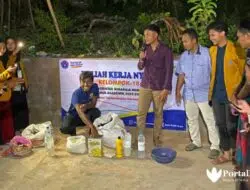 Mahasiswa Unija Ajari Pembuatan Pupuk Organik Cair & Padat Bagi Poktan Batuputih Daya