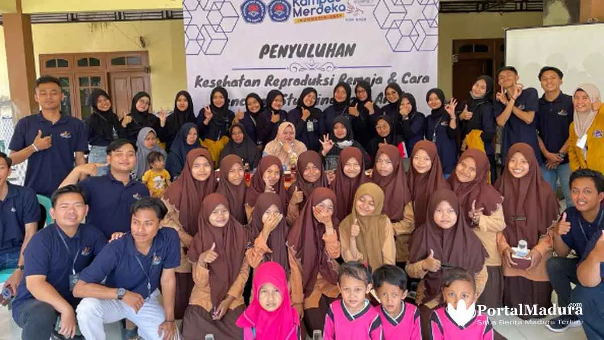 Mahasiswa Unija Madura Bantu Cegah Bertambahnya Stunting di Sumenep