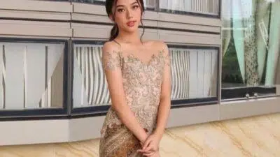Model Kebaya Brokat Modern Terbaru