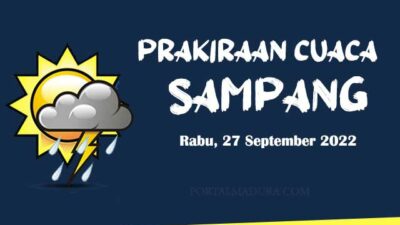 Prakiraan Cuaca Sampang Hari ini, Rabu 28 September 2022