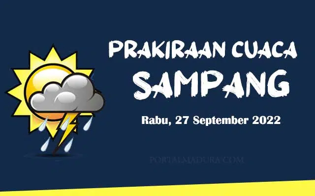 Prakiraan Cuaca Sampang Hari ini, Rabu 28 September 2022
