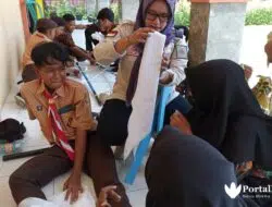 Rawan Puting Beliung, Siswa Dilatih SPAB BPBD Jatim