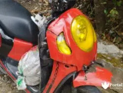 Scoopy Kontra Dump Truk, Pemotor Tewas di Lokasi