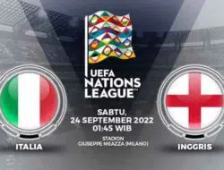 Sedang Berlangsung Italia vs Inggris, UNL 2022/2023, Ini Link Live Streamingnya