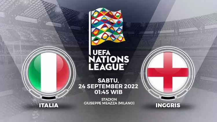 Sedang Berlangsung Italia vs Inggris, Ini Link Live Streamingnya