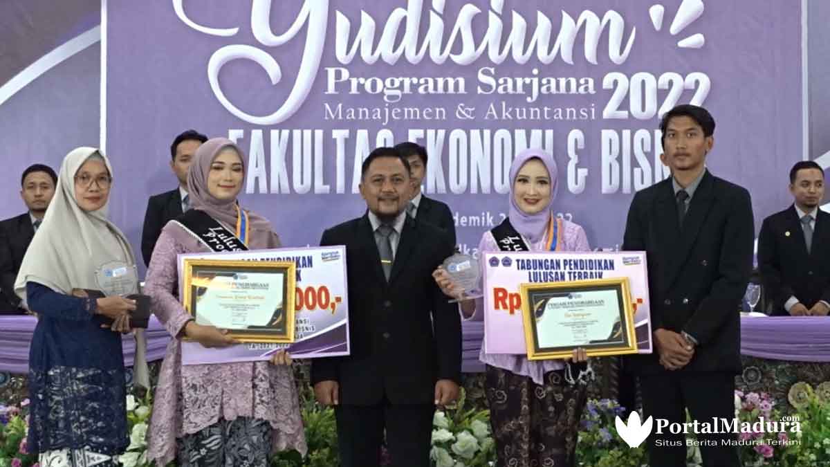 FEB Unija Madura Gelar Yudisium, IPK Tertinggi 4,00