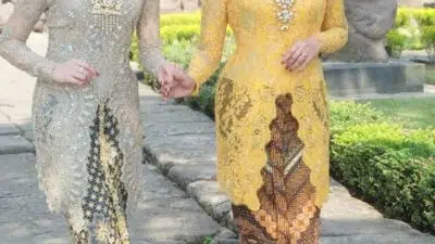 Model kebaya Brokat Terbaru