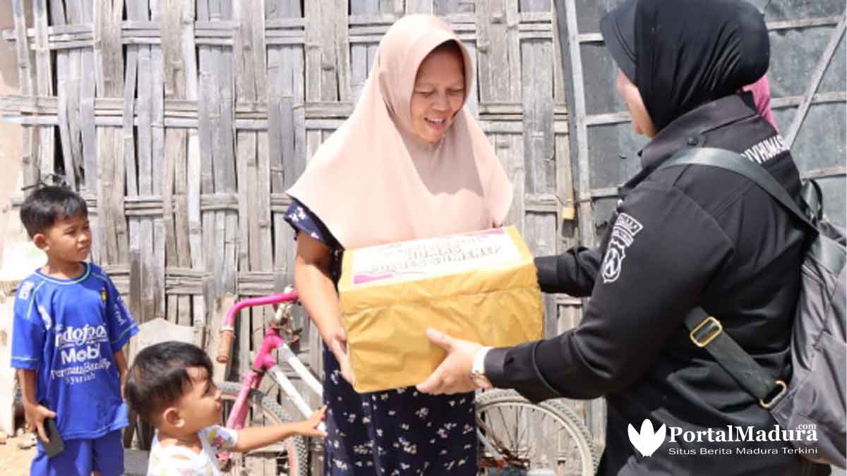 Bantuan Korban Angin Puting Beliung Karanganyar Sumenep