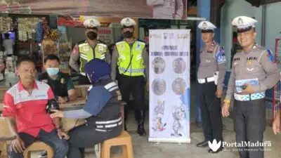 Disinyalir Sopir Bus Doping Obat-Obatan Terlarang, Polres Sumenep Lakukan Tindakan Taktis