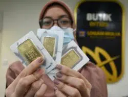 Turun Harga Emas di Pegadaian Hari ini, Rabu 12 Oktober 2022
