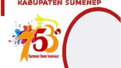 Kumpulan Twibbon Hari Jadi Kabupaten Sumenep ke-753 Tahun 2022