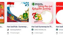 Link Download Twibbon Hari Jadi Kabupaten Sumenep ke-753 Tahun 2022