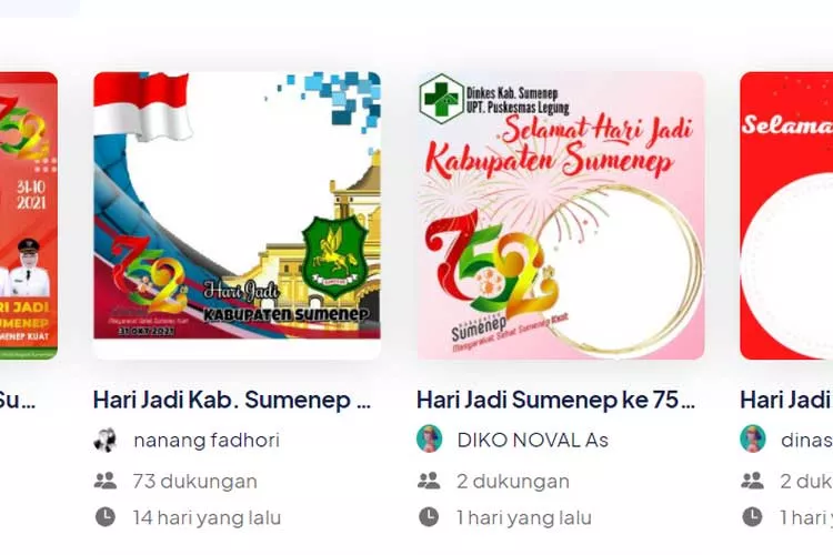 10+ Link Download Twibbon Hari Jadi Kabupaten Sumenep ke-753 Tahun 2022