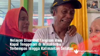 Perahu Tenggelam, Nelayan Masalembu Terhempas hingga Kalsel, Basarnas Berhasil Selamatkan Korban