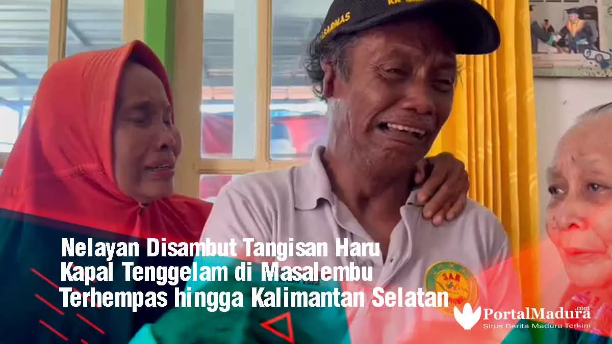 Perahu Tenggelam, Nelayan Masalembu Terhempas hingga Kalsel, Basarnas Berhasil Selamatkan Korban