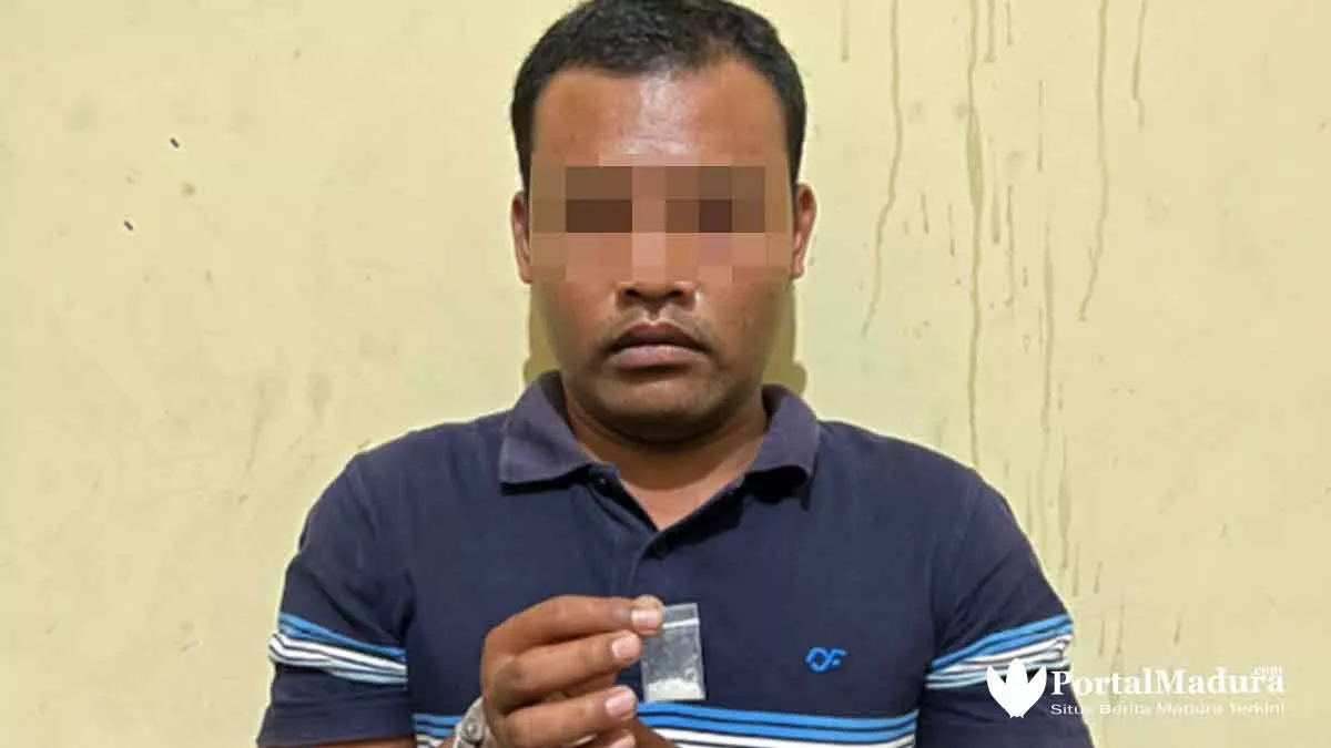 Polisi Sumenep Tangkap Sekuriti Berbadan Kekar