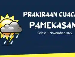 Prakiraan Cuaca Pamekasan Hari ini, Selasa 1 November 2022